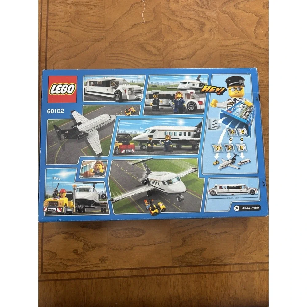 LEGO‎ City 60102 Airport VIP Service New Factory Sealed 5-12 364pcs Retired